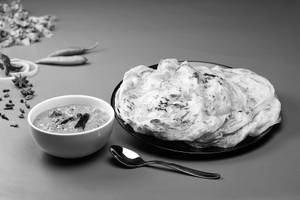 3 Porota + Vegetable Curry (250 Ml)