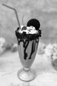 Blueberry Milk Shake
