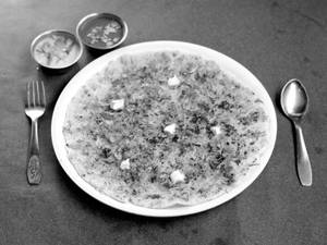 Cheese Onion Uttapam