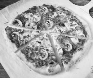 Mushroom Pizza