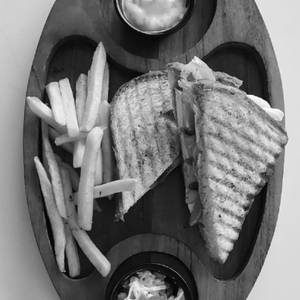 Cajun Spiced Cottage Cheese Sandwitch