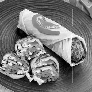 Single Egg Single Veggie Roll