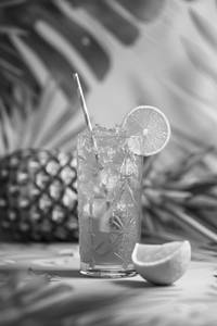 Blue Curacao Mojito