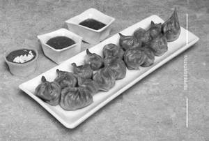 Chicken Momos Kurkure