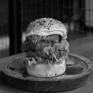 Double Fried Chicken Burger