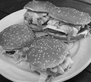 Cheesy delight burger
