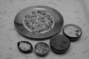 Coconut Onion Uttapam