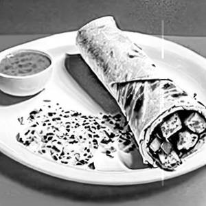 Paneer Bhurji Roll