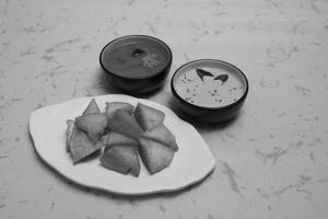 Fried Idli Sambar (2pcs)