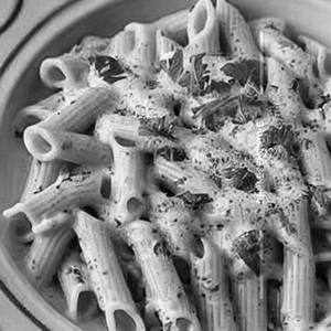 Penne Creamy Pesto  Basil Cheese Sauce