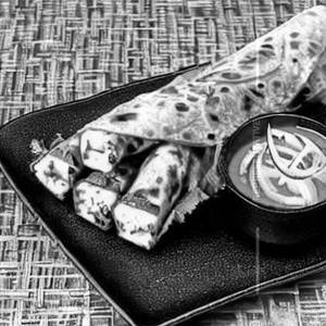 Paneer Tikka Rumali Roll 