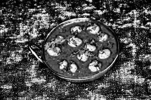 Mushroom kadhai