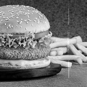 Chicken cheese burger