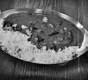 Gongura mushroom curry