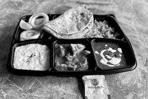Kadai Paneer Kheer Thali