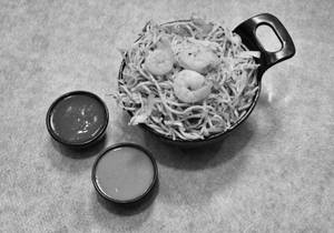 Prawn noodles