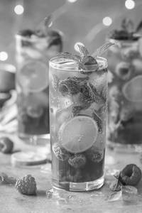 Raspberry Mojito