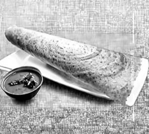 Onion ragi dosa