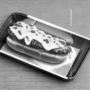 Double Cheese Garlic Hotdog