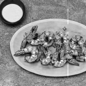 Chilli Garlic Tiger Prawns