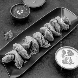 Single Mutton Galawati Kabab Roll