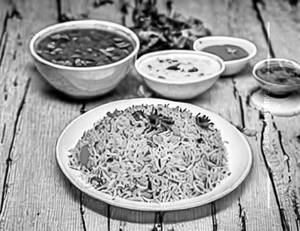 Veg Triple Schezwan Rice