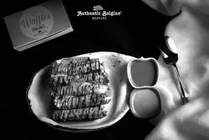 White & Milk Chocolate Churros