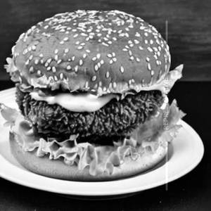 Fried chicken burger