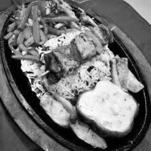 Paneer Shashlik Sizzler