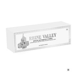 Rhine Valley Gianduja Cubes White (6 Pcs) 72G