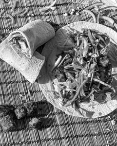 Paneer popular petty wrap