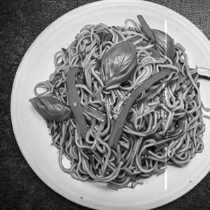 Veg Basil Com Noodles