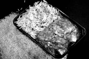 Muttar Paneer With Basmati Rice