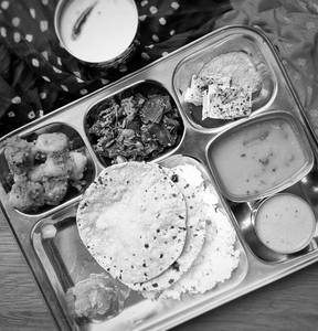 Gujarati Mini Lunch Thali