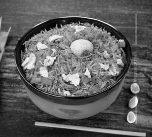 Egg fried rice