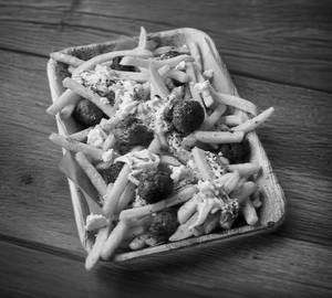 Loaded Falafel Fries