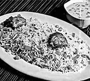 Kaju chicken fried rice