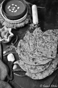 Missi Roti With Butter