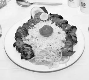 Chicken Shashlik A La Russe