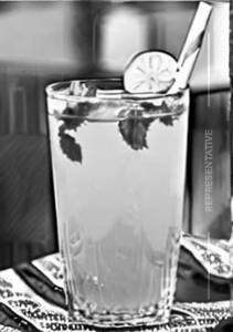 Moroccan mint lime juice