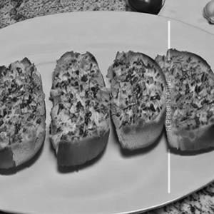 Stuff garlic bread