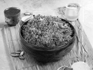 Chicken Nasi Goreng (Indonesian Fried Rice)