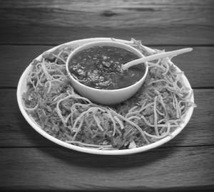 Triple schezwan rice   [with gravy]