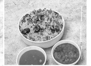 Mushroom Szechuan Fried Rice
