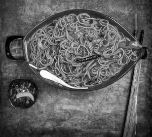 Veg Schezwan Singapori Noodles