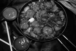 Chilli Mushroom Dry