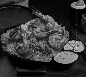 Prawns Tawa Biryani