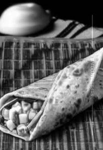 Corn & Paneer Wrap