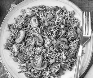 Mushroom Fried Rice