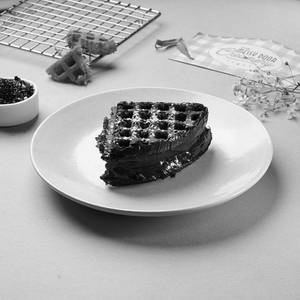 Chocolate Dark Overloaded Waffle